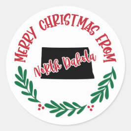 Vakantie Sticker van North Dakota