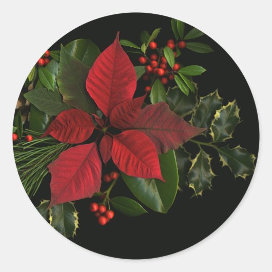 Vakantie Stickers, groot Ronde Sticker (Voorkant)