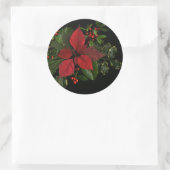 Vakantie Stickers, groot Ronde Sticker (Tas)