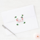 Vakantie Stickers Snowman (Envelop)