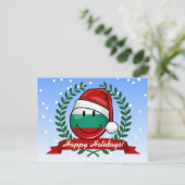 Vakantie stijl Bulgaarse vlag Feestdagenkaart (Staand voorkant)