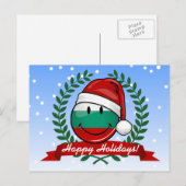 Vakantie stijl Bulgaarse vlag Feestdagenkaart (Voorkant / Achterkant)