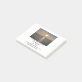 Vakantie strand oceaan huis lengtegraad breedtegra post-it® notes (Schuin)