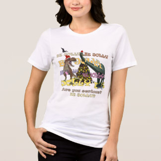 Vakantie Stress Dinosaur Tri-Blend Shirt