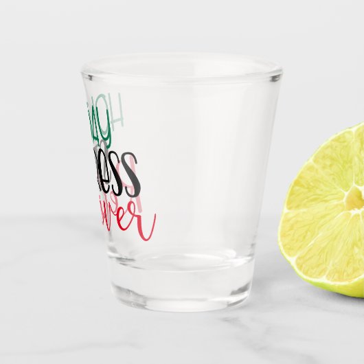 Vakantie Stress Reliever | Cool Kerst Drink Shot Glas (Rechts)