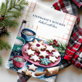 Vakantie Suikerkoekjes Gepersonaliseerde Kerst Theedoek