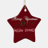 Vakantie Sunshine Collectie Keramisch Ornament (Rechts)