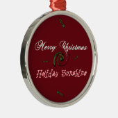 Vakantie Sunshine Collectie Metalen Ornament (Rechts)