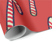 Vakantie Sweet Lollipop Wrapping Paper Cadeaupapier (Rol Hoek)