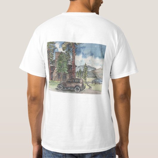 Vakantie T-shirt (Achterkant)