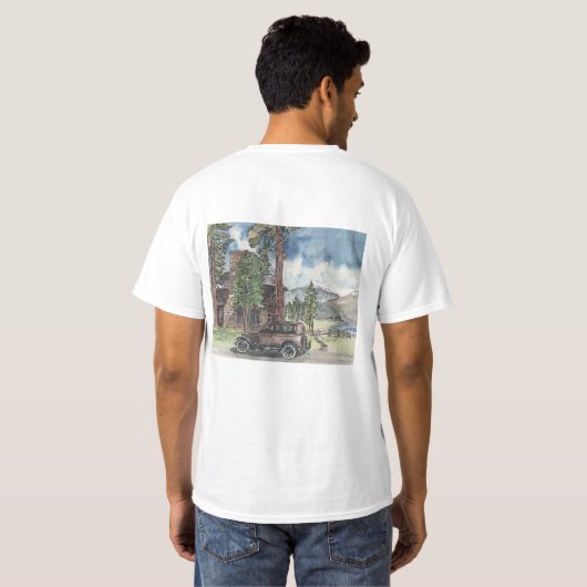 Vakantie T-shirt (Achterkant volledig)