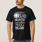 Vakantie - t-shirt (Voorkant)