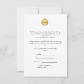 Vakantie Tea Party Uitnodiging (Achterkant)