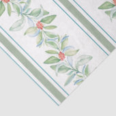 Vakantie-thema Tissue Paper Botanische Waterverf Tissuepapier (Detail)