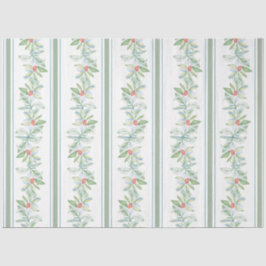 Vakantie-thema Tissue Paper Botanische Waterverf Tissuepapier