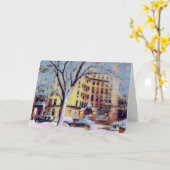 VAKANTIE TIJD IN DE STAD KAART (Gele Bloem)