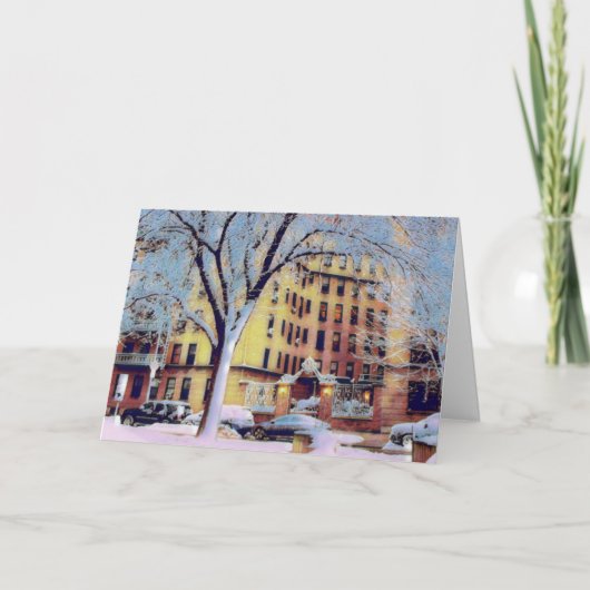 VAKANTIE TIJD IN DE STAD KAART (Voorkant)