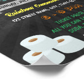 Vakantie toiletartikelen Drive Flyer sjabloon Poster (Hoek)