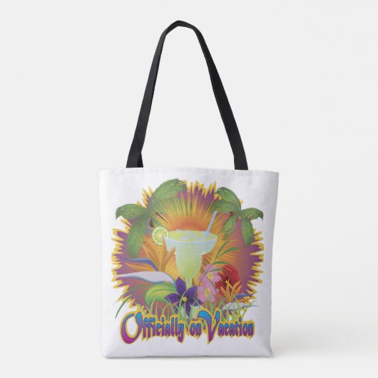 Vakantie Tote Bag (Achterkant)