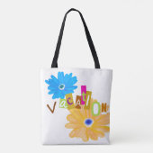 Vakantie Tote Bag (Achterkant)