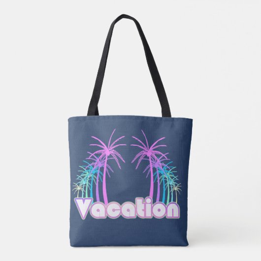 Vakantie Tote Bag (Achterkant)