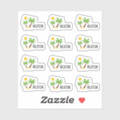 Vakantie Tropisch Eiland Bujo Planner Sticker (Vel)