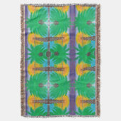 Vakantie tropisch get-a-way deken (Voorkant Verticaal)