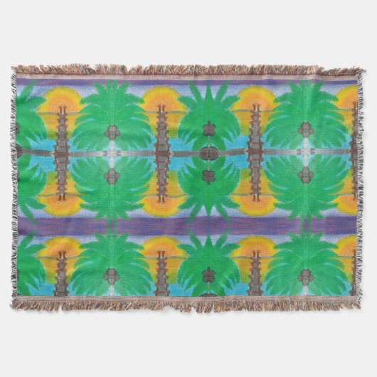 Vakantie tropisch get-a-way deken (Voorkant)