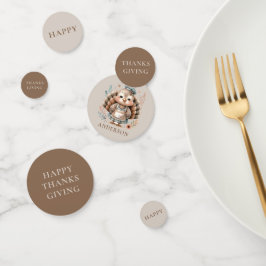 Vakantie Turkije Aangepaste tekst toevoegen Confetti