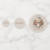 Vakantie Turkije Aangepaste tekst toevoegen Confetti (Voorkanten)