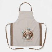 Vakantie Turkije Aangepaste tekst toevoegen Schort (Voorkant)