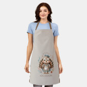 Vakantie Turkije Aangepaste tekst toevoegen Schort (Gedragen)