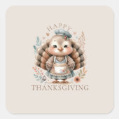 Vakantie Turkije Aangepaste tekst toevoegen Vierkante Sticker (Voorkant)