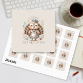 Vakantie Turkije Aangepaste tekst toevoegen Vierkante Sticker