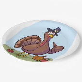 vakantie turkije papieren bordje (Gekanteld)