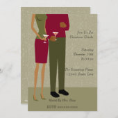 Vakantie-uitnodiging (AA) Kaart (Voorkant / Achterkant)