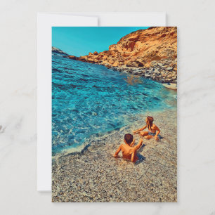 Vakantie-uitnodiging Kaart