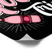 Vakantie van 50-jarige meisjes reizen poster (Hoek)