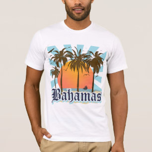 Vakantie van de Bahamaseilanden T-shirt