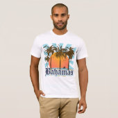 Vakantie van de Bahamaseilanden T-shirt (Voorkant volledig)
