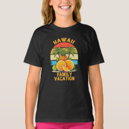 Vakantie van de familie Hawaii T-shirt