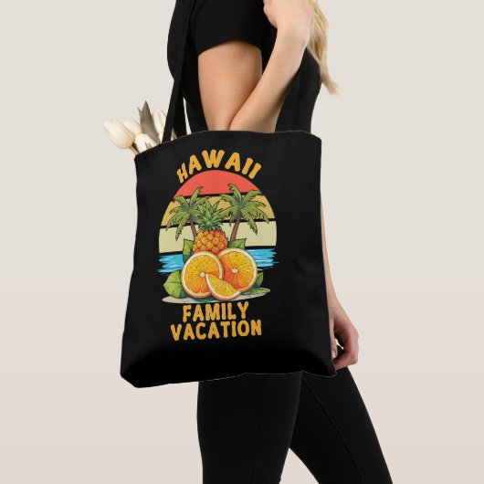 Vakantie van de familie Hawaii Tote Bag (Dichtbij)