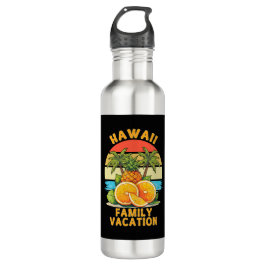 Vakantie van de familie Hawaii Waterfles