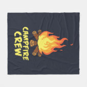 Vakantie van de Familie van de Baander van het avo Fleece Deken (Voorkant (Horizontaal))