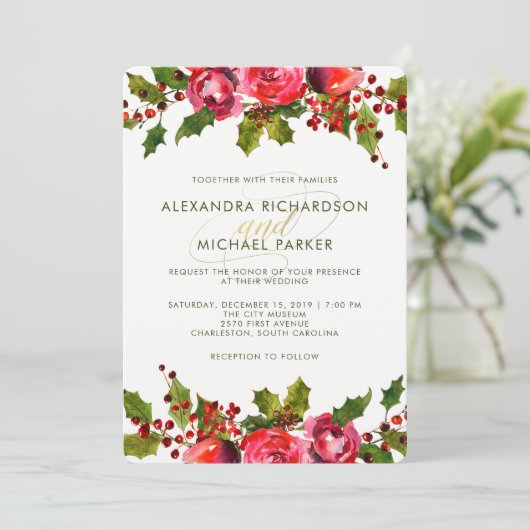 Vakantie van de finale kaart (Staand voorkant)