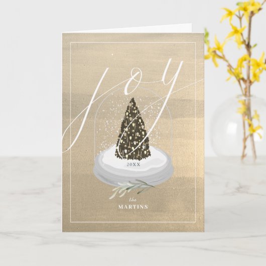 Vakantie van de Foto van de Vreugde van het Kaart (Gele Bloem)