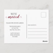 Vakantie van de nieuwe zalen briefkaart (Achterkant)