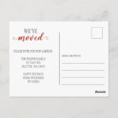 Vakantie van de nieuwe zalen briefkaart (Achterkant)