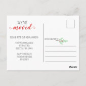 Vakantie van de nieuwe zalen briefkaart (Achterkant)