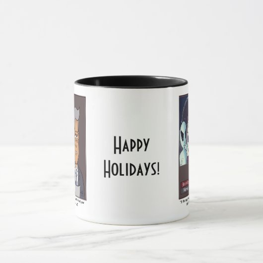 Vakantie van de toeleveringsketen mok (Midden)